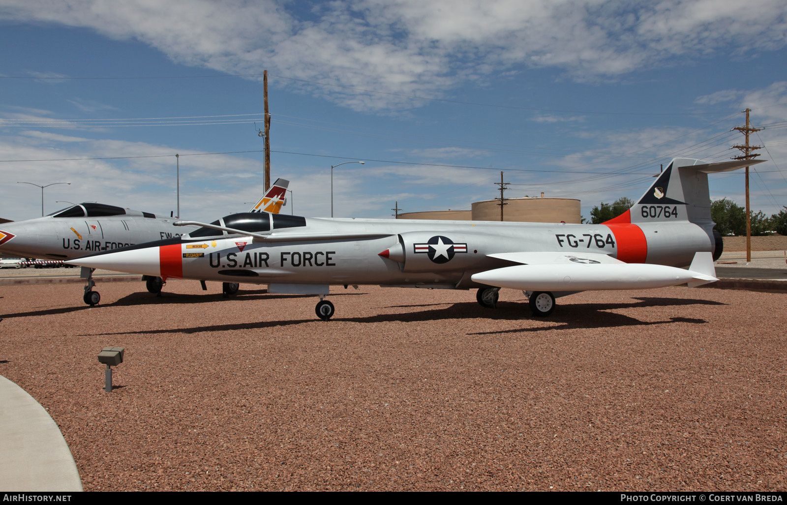Aircraft Photo of 56-886 / 60764 | Lockheed F-104C Starfighter | USA - Air Force | AirHistory.net #762140