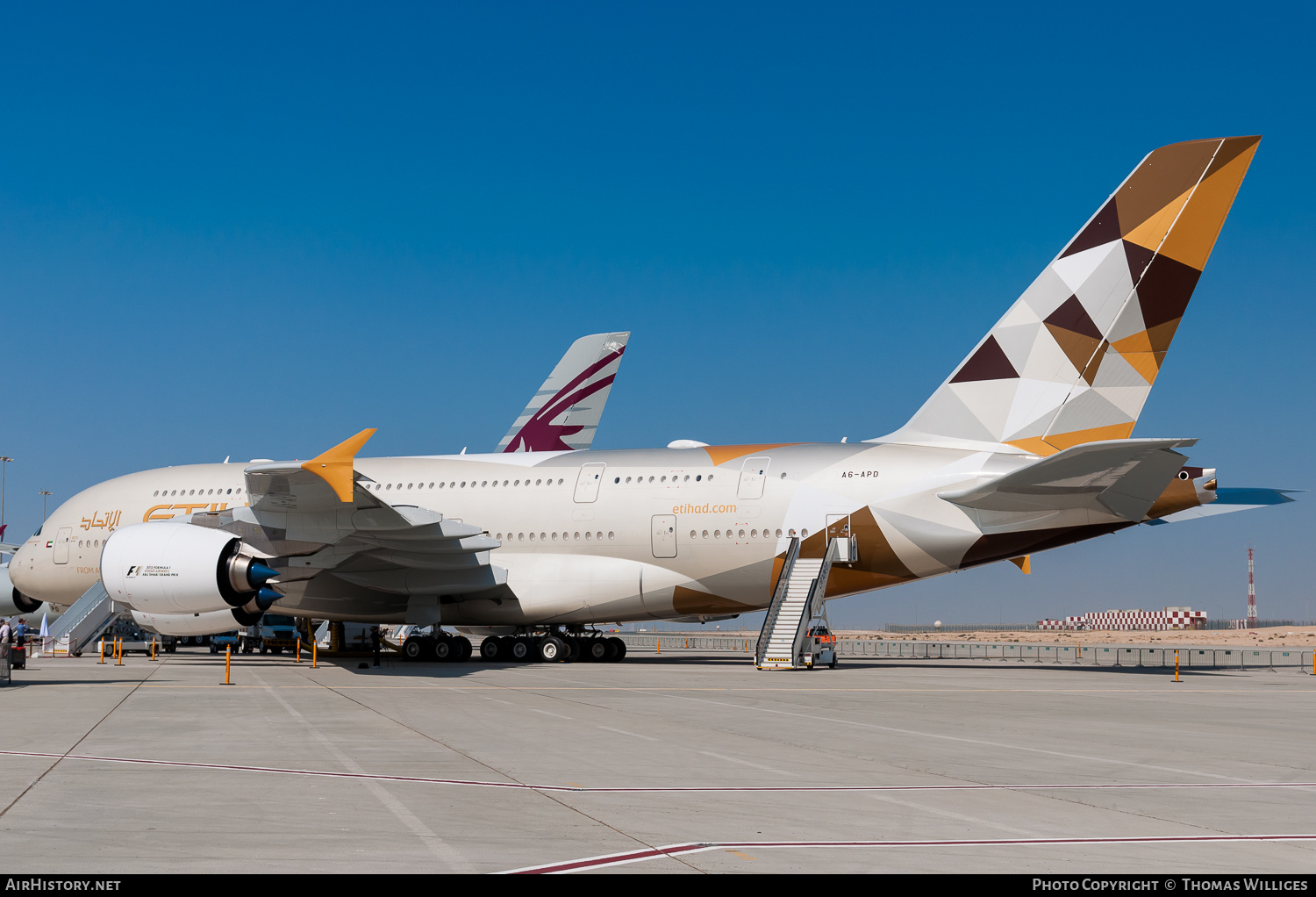 Aircraft Photo of A6-APD | Airbus A380-861 | Etihad Airways | AirHistory.net #762155
