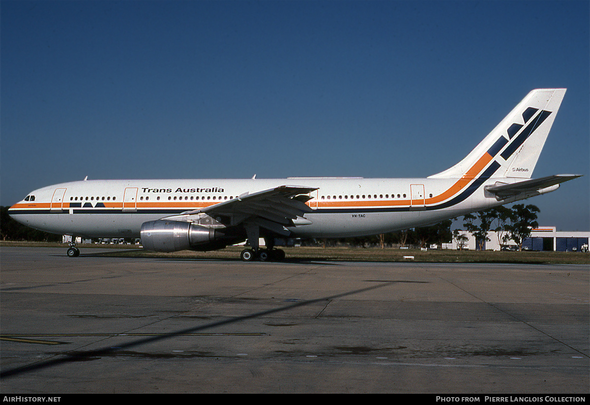 Aircraft Photo of VH-TAC | Airbus A300B4-203 | Trans-Australia Airlines - TAA | AirHistory.net #762158