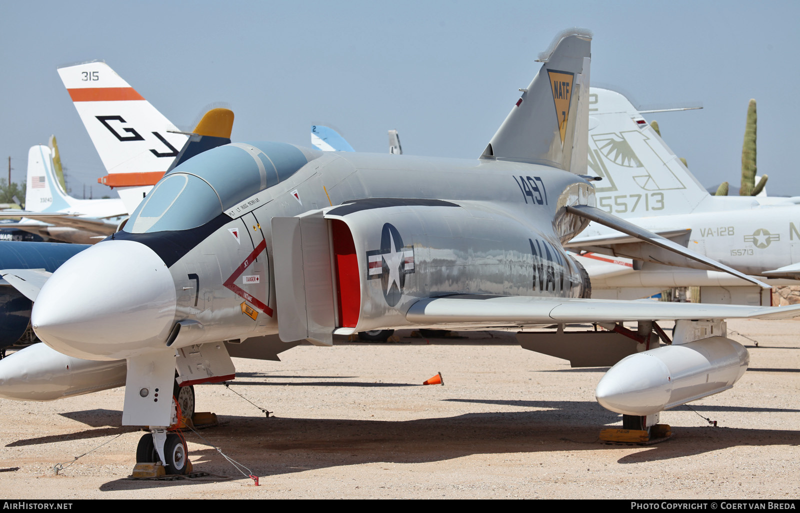 Aircraft Photo of 151497 / 1497 | McDonnell YF-4J Phantom II | USA - Navy | AirHistory.net #762162