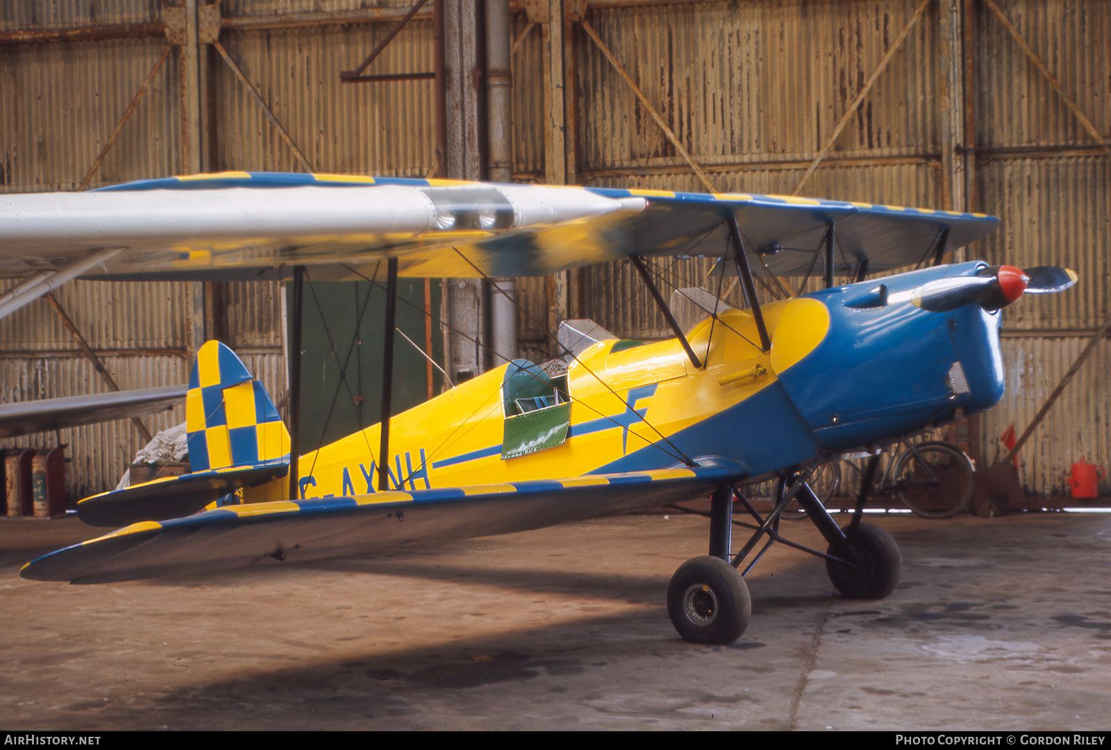 Aircraft Photo of G-AXNH | SNCAN Stampe SV-4C | AirHistory.net #762164
