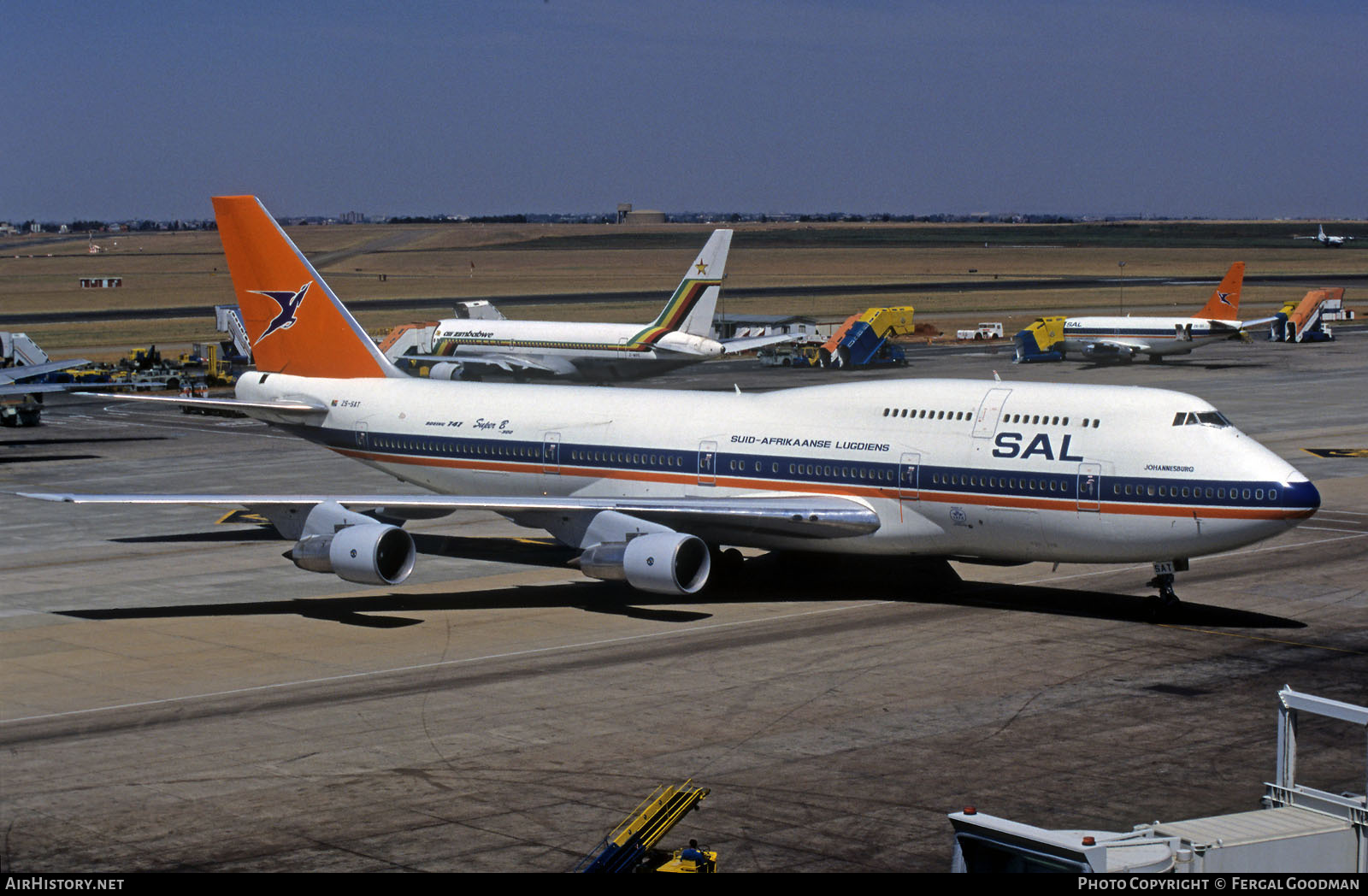 Aircraft Photo of ZS-SAT | Boeing 747-344 | South African Airways - Suid-Afrikaanse Lugdiens | AirHistory.net #762171