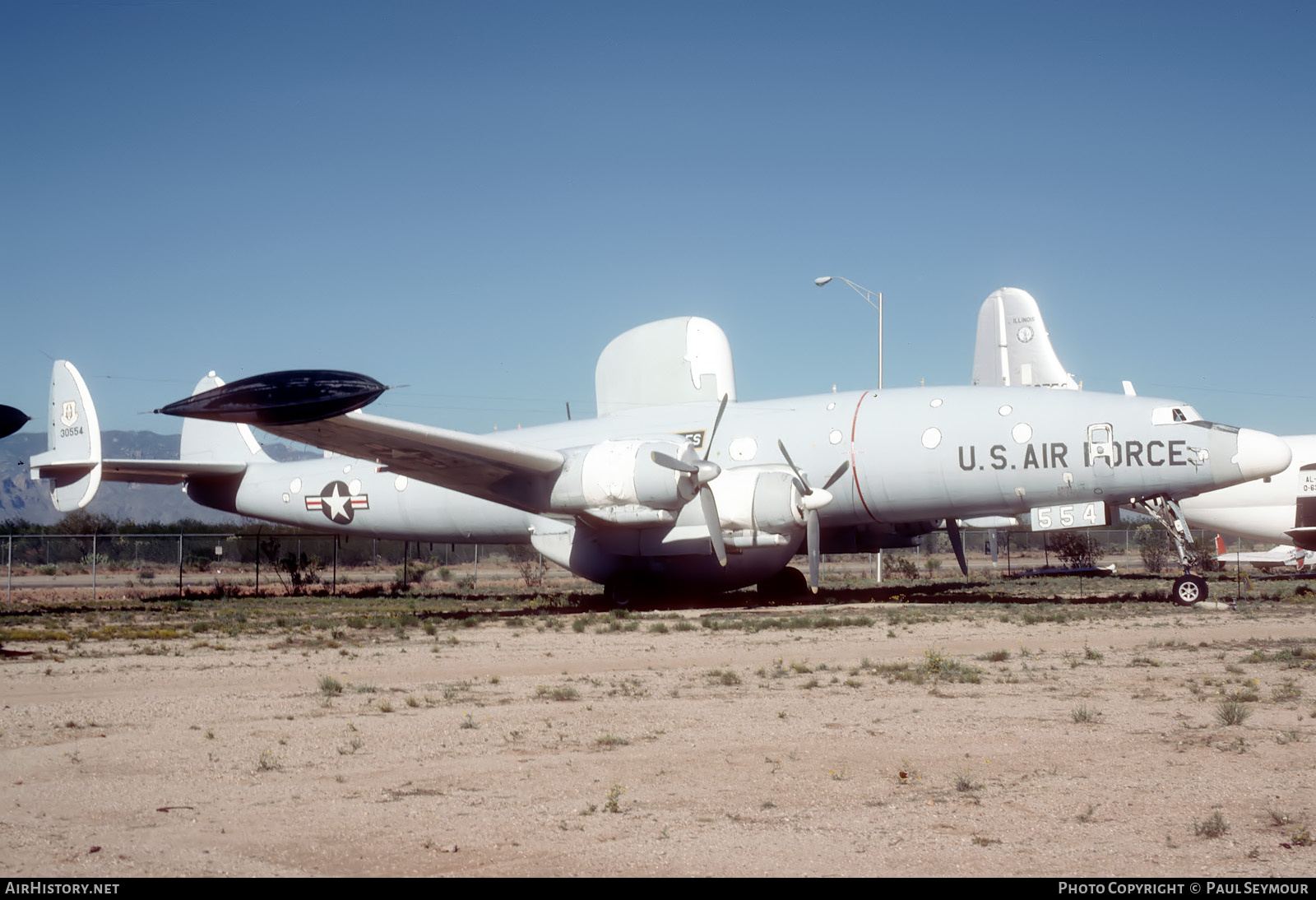 Aircraft Photo of 53-554 / 30554 | Lockheed EC-121T Warning Star | USA - Air Force | AirHistory.net #762173