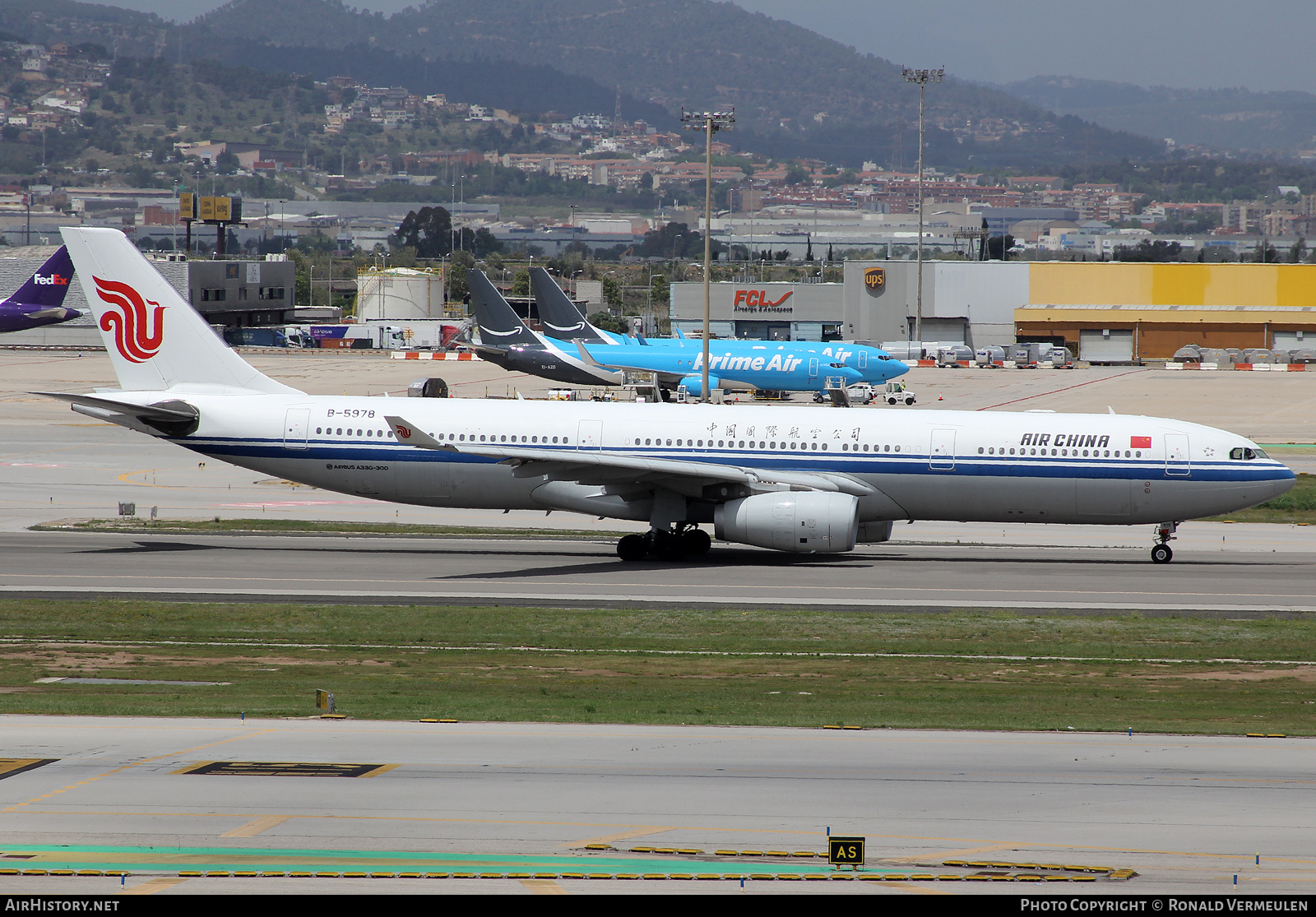 Aircraft Photo of B-5978 | Airbus A330-343E | Air China | AirHistory.net #762187