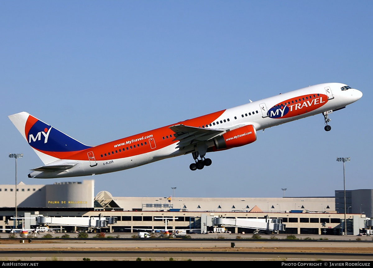 Aircraft Photo of G-RJGR | Boeing 757-225 | MyTravel Airways | AirHistory.net #762202