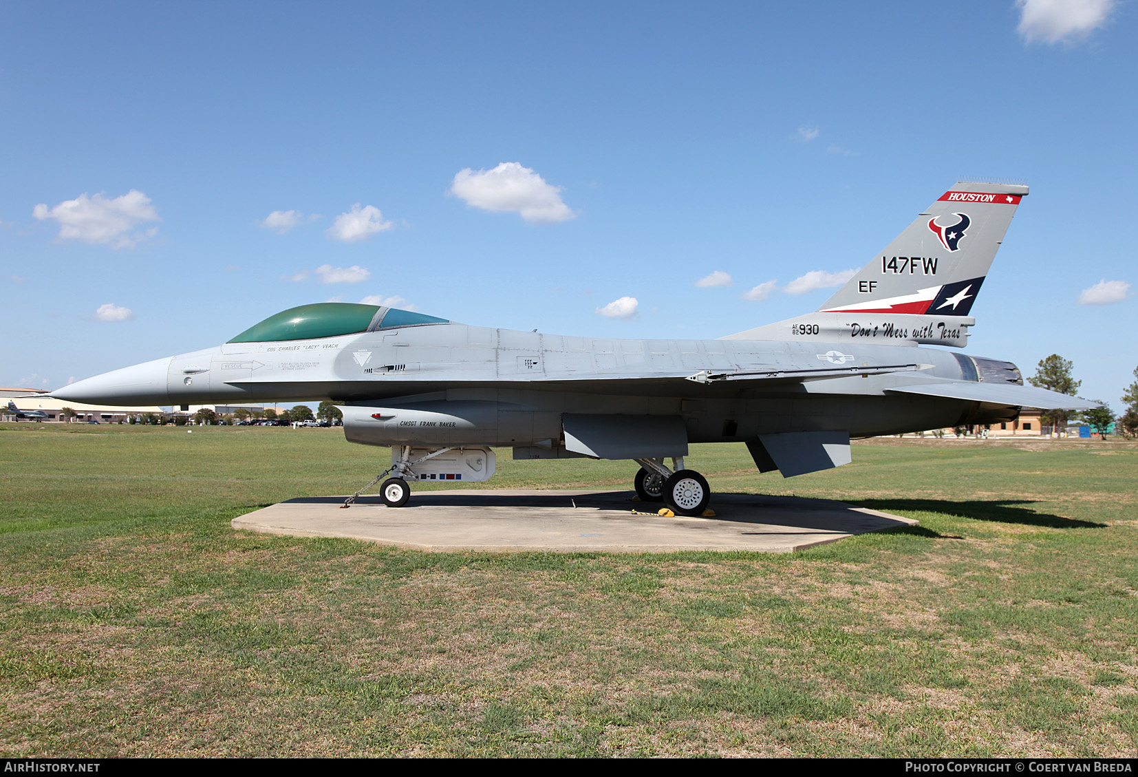 Aircraft Photo of 82-0930 | General Dynamics F-16A/ADF Fighting Falcon | USA - Air Force | AirHistory.net #762205