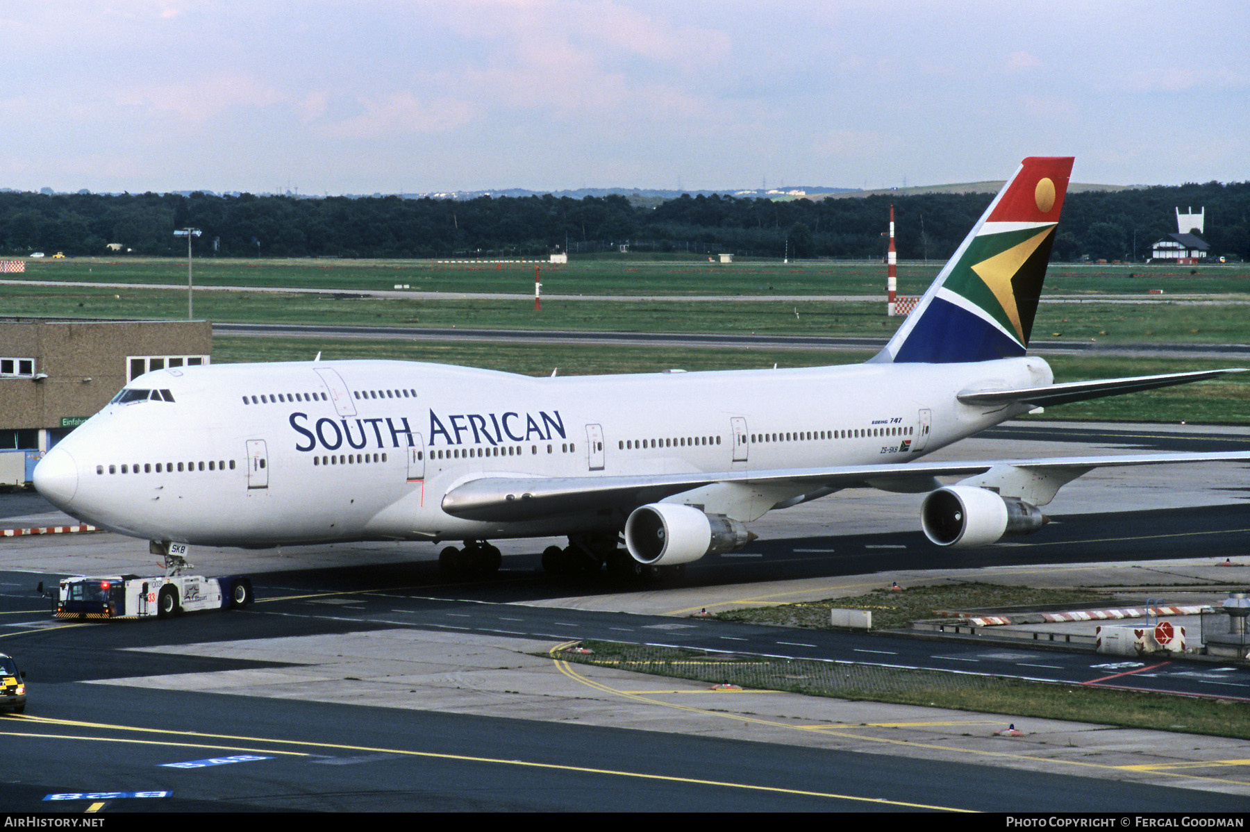 Aircraft Photo of ZS-SKB | Boeing 747-357 | South African Airways | AirHistory.net #762206