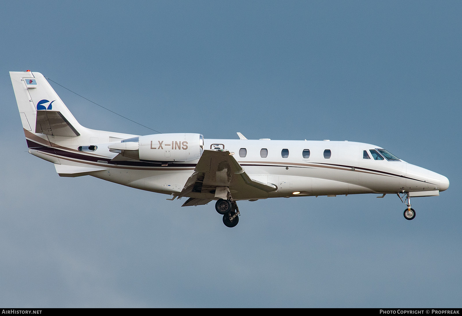 Aircraft Photo of LX-INS | Cessna 560XL Citation XLS | AirHistory.net #762211