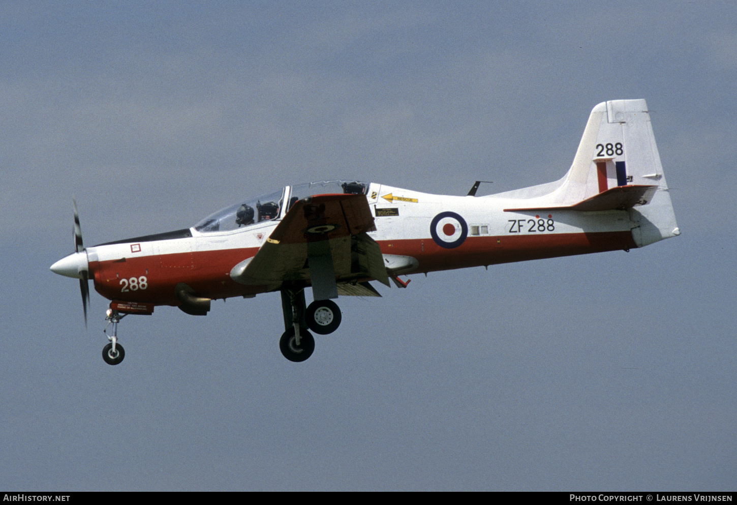 Aircraft Photo of ZF288 | Short S-312 Tucano T1 | UK - Air Force | AirHistory.net #762215