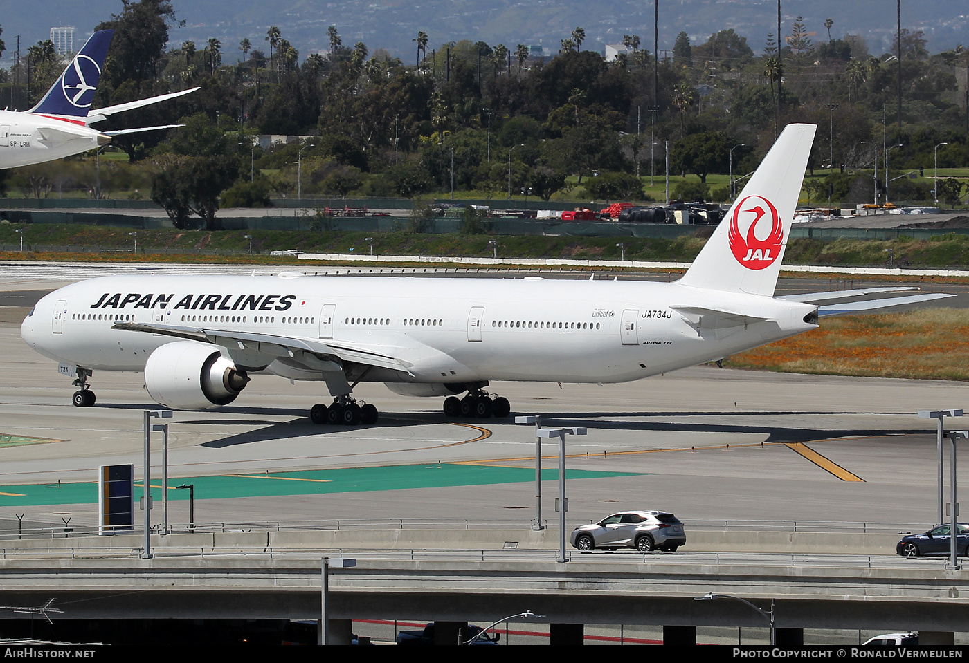 Aircraft Photo of JA734J | Boeing 777-346/ER | Japan Airlines - JAL | AirHistory.net #762225