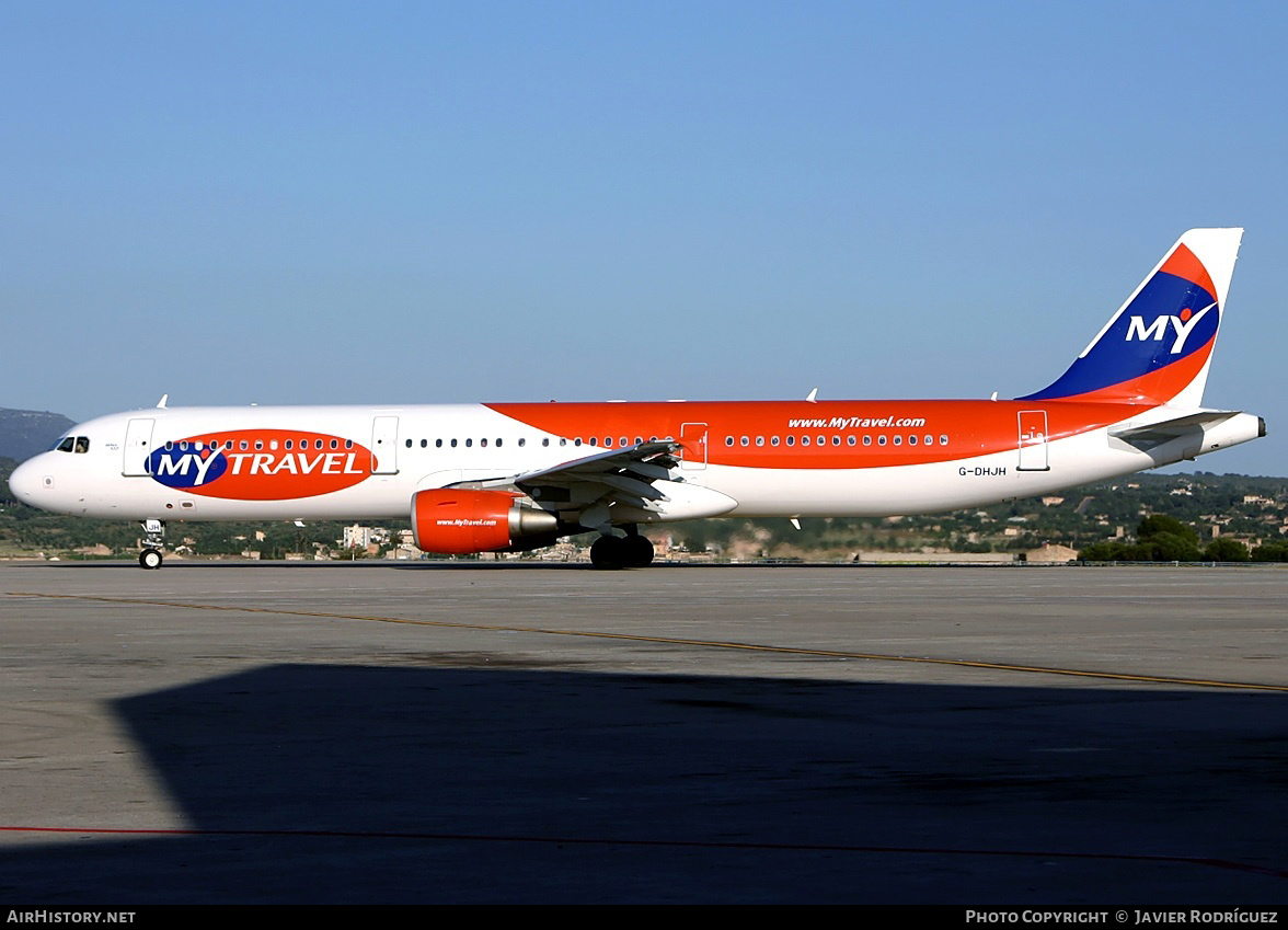 Aircraft Photo of G-DHJH | Airbus A321-211 | MyTravel Airways | AirHistory.net #762249