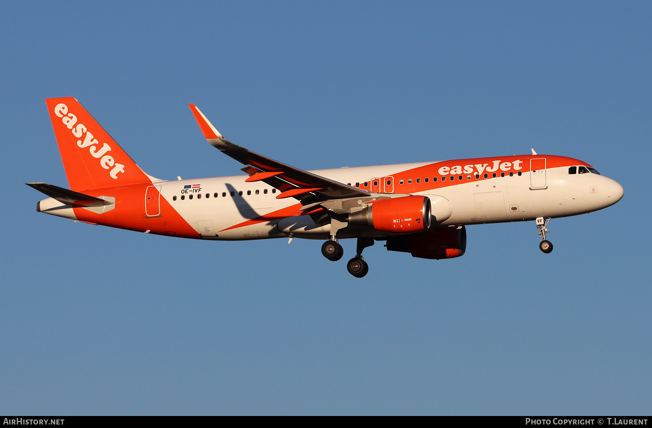Aircraft Photo of OE-IVF | Airbus A320-214 | EasyJet | AirHistory.net #762268