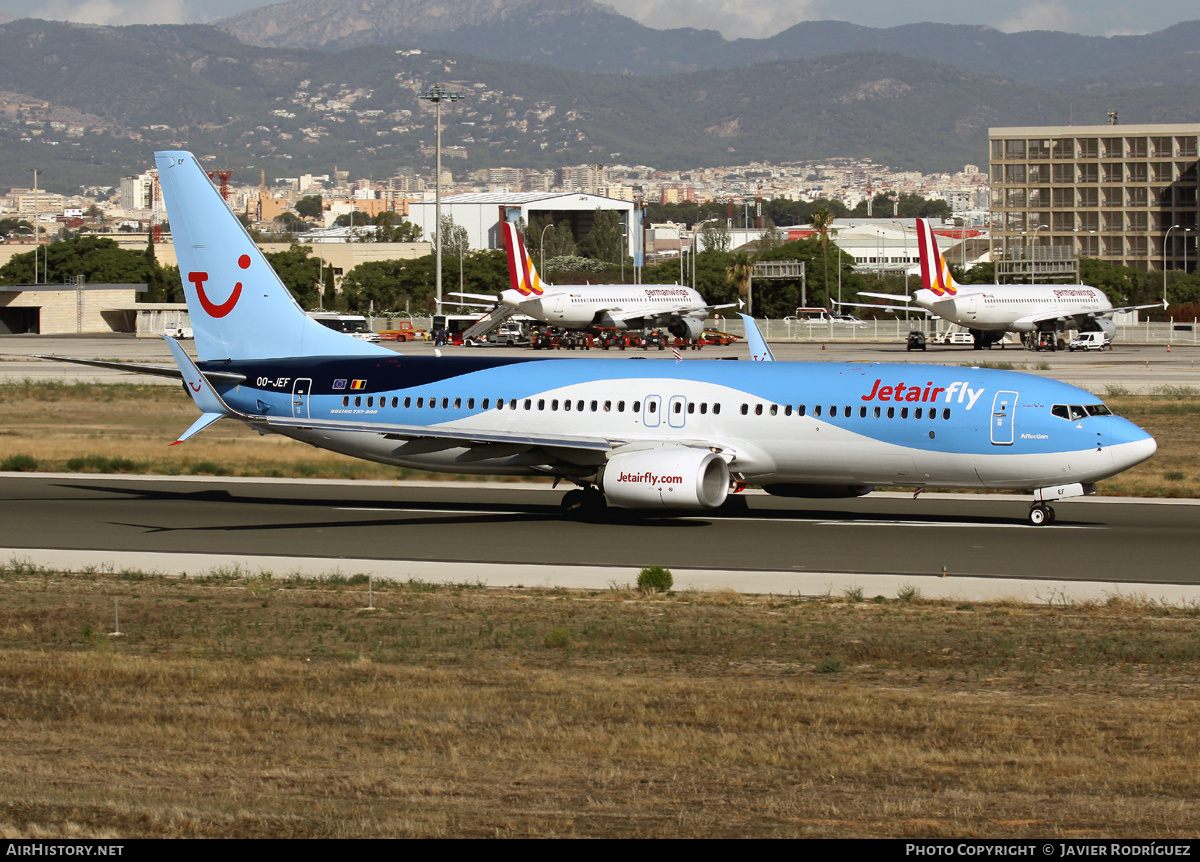 Aircraft Photo of OO-JEF | Boeing 737-8K5 | Jetairfly | AirHistory.net #762273
