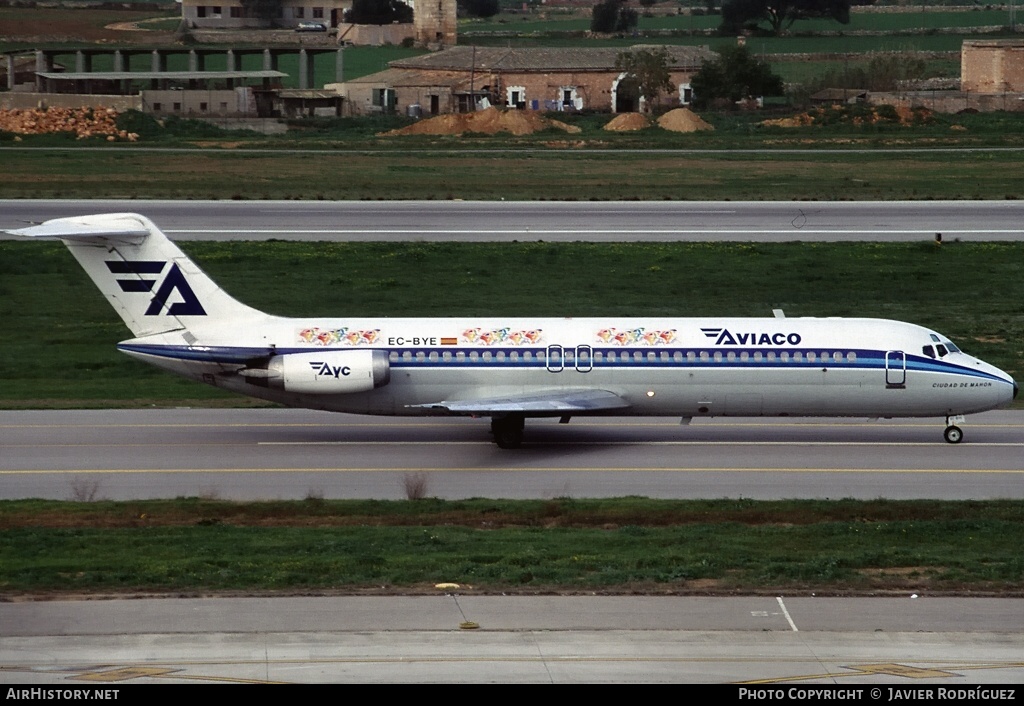 Aircraft Photo of EC-BYE | McDonnell Douglas DC-9-32 | Aviaco | AirHistory.net #762274