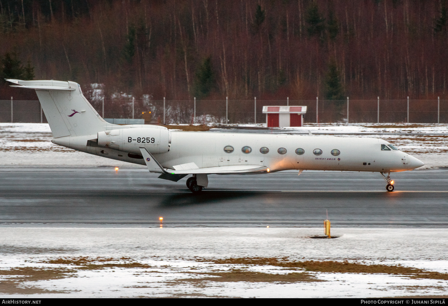 Aircraft Photo of B-8259 | Gulfstream Aerospace G-V-SP Gulfstream G550 | Deer Jet | AirHistory.net #762287