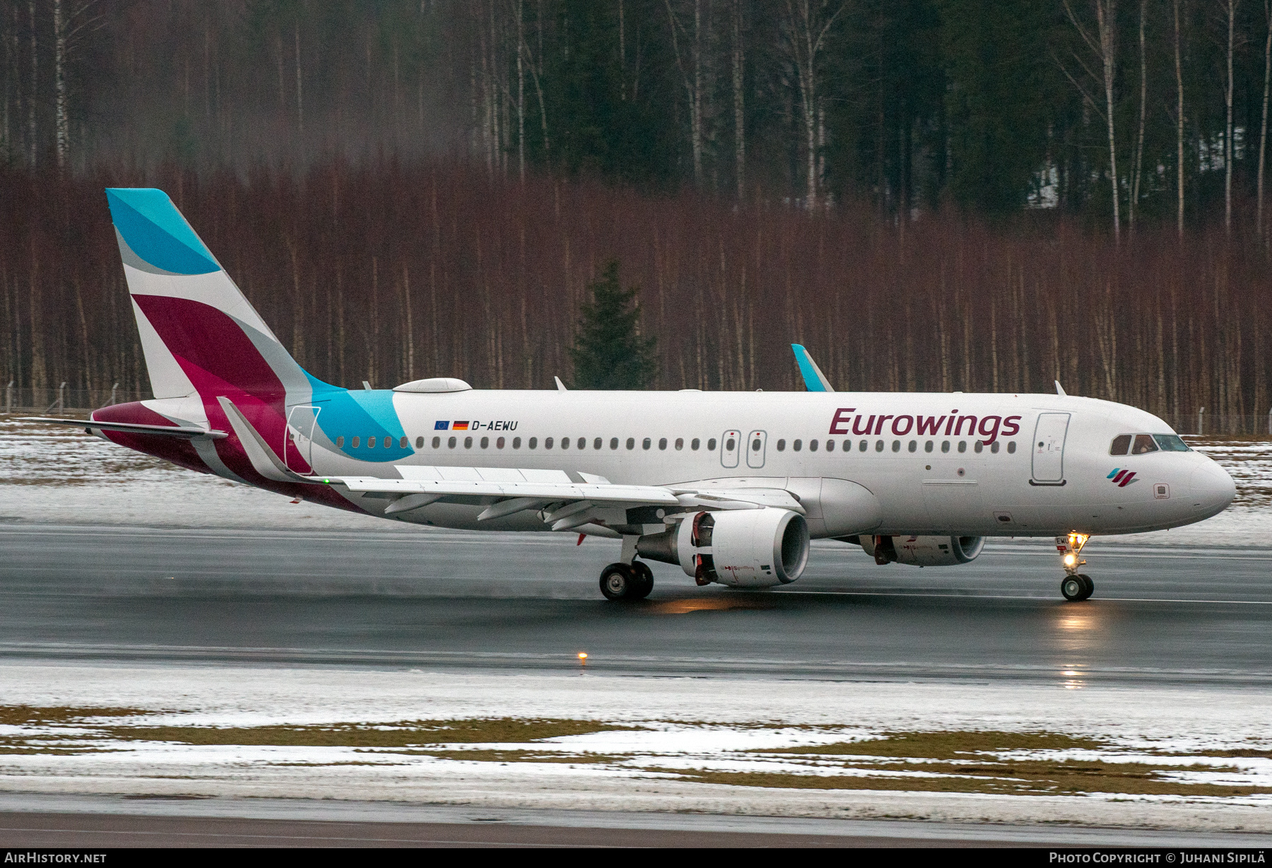 Aircraft Photo of D-AEWU | Airbus A320-214 | Eurowings | AirHistory.net #762313