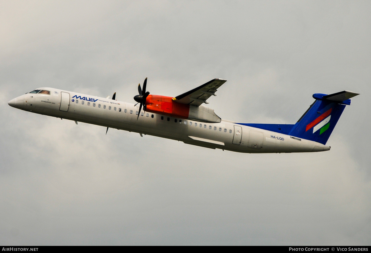Aircraft Photo of HA-LQD | Bombardier DHC-8-402 Dash 8 | Malév - Hungarian Airlines | AirHistory.net #762314
