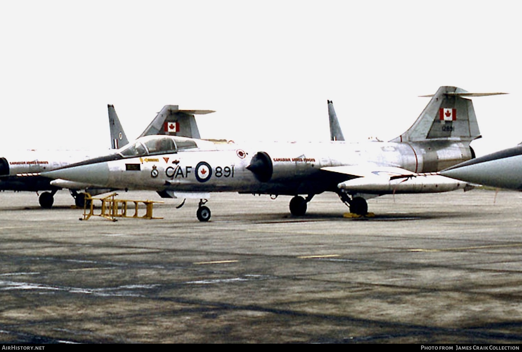 Aircraft Photo of 12891 | Canadair CF-104 Starfighter | Canada - Air Force | AirHistory.net #762316