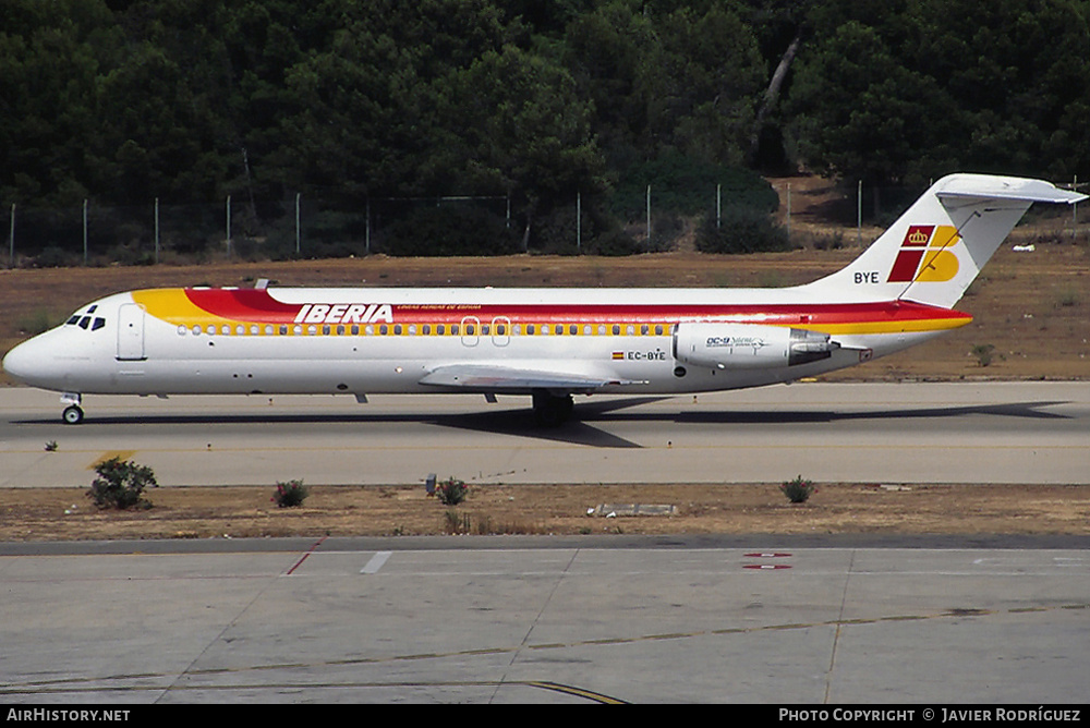 Aircraft Photo of EC-BYE | McDonnell Douglas DC-9-32 | Iberia | AirHistory.net #762318