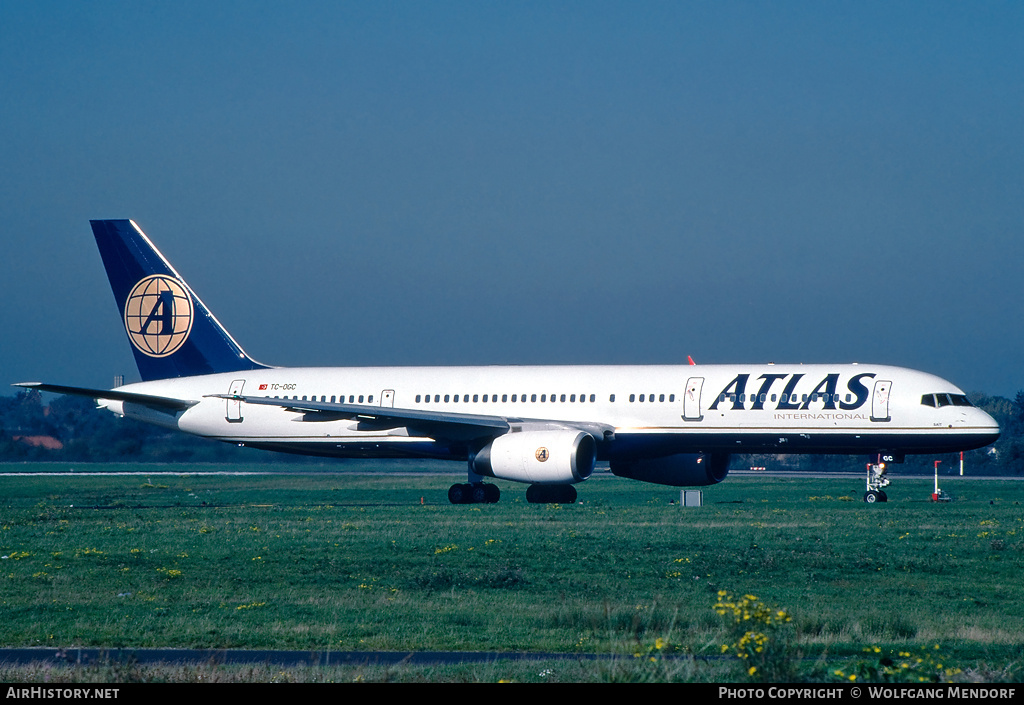 Aircraft Photo of TC-OGC | Boeing 757-2G5 | Atlas International Airways | AirHistory.net #762329