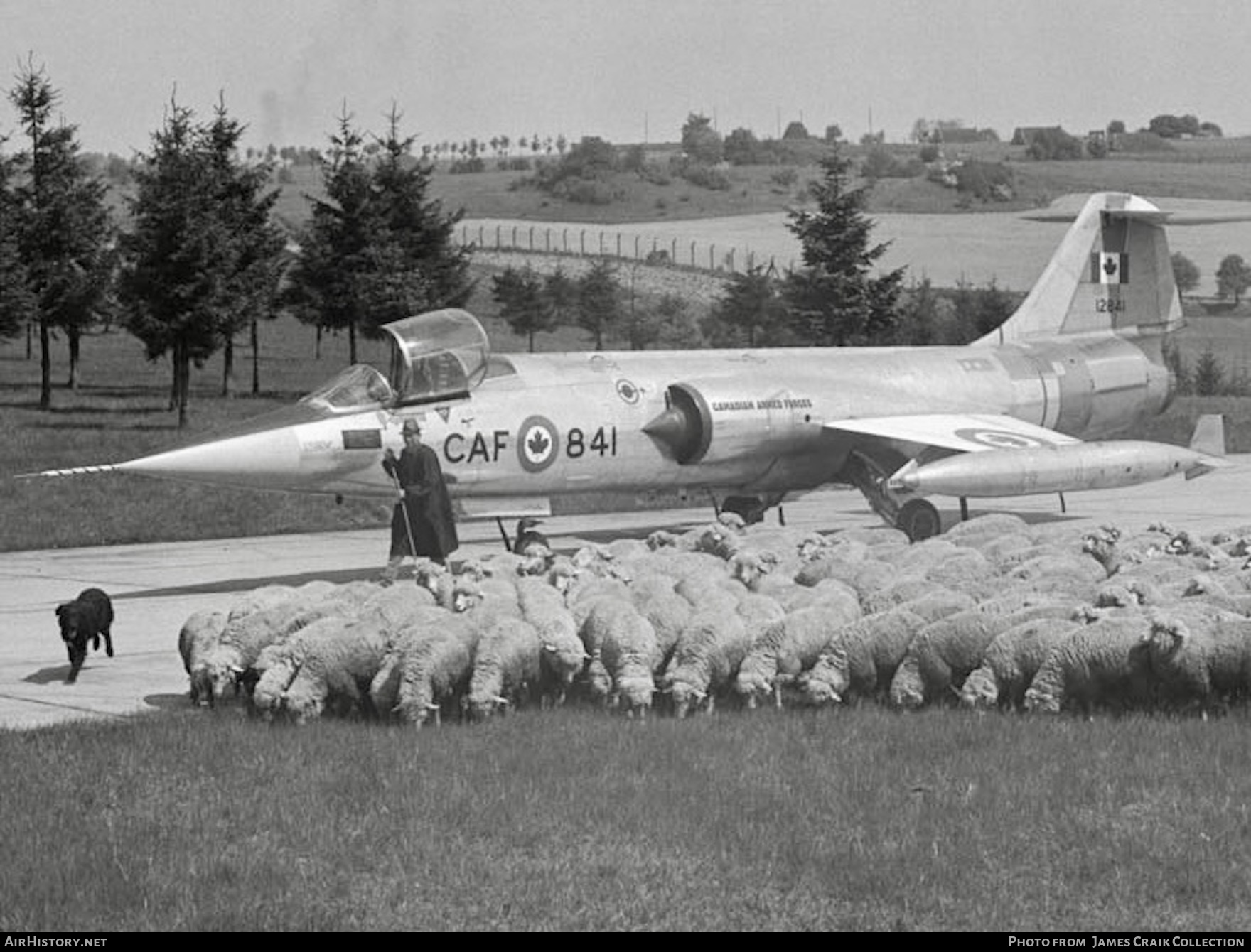 Aircraft Photo of 12841 | Canadair CF-104 Starfighter | Canada - Air Force | AirHistory.net #762331