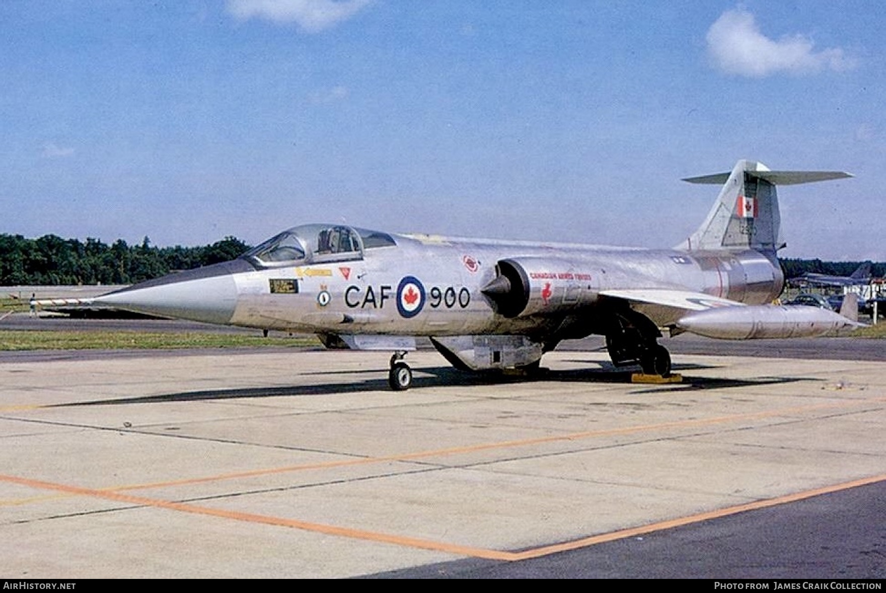 Aircraft Photo of 12900 | Canadair CF-104 Starfighter | Canada - Air Force | AirHistory.net #762333