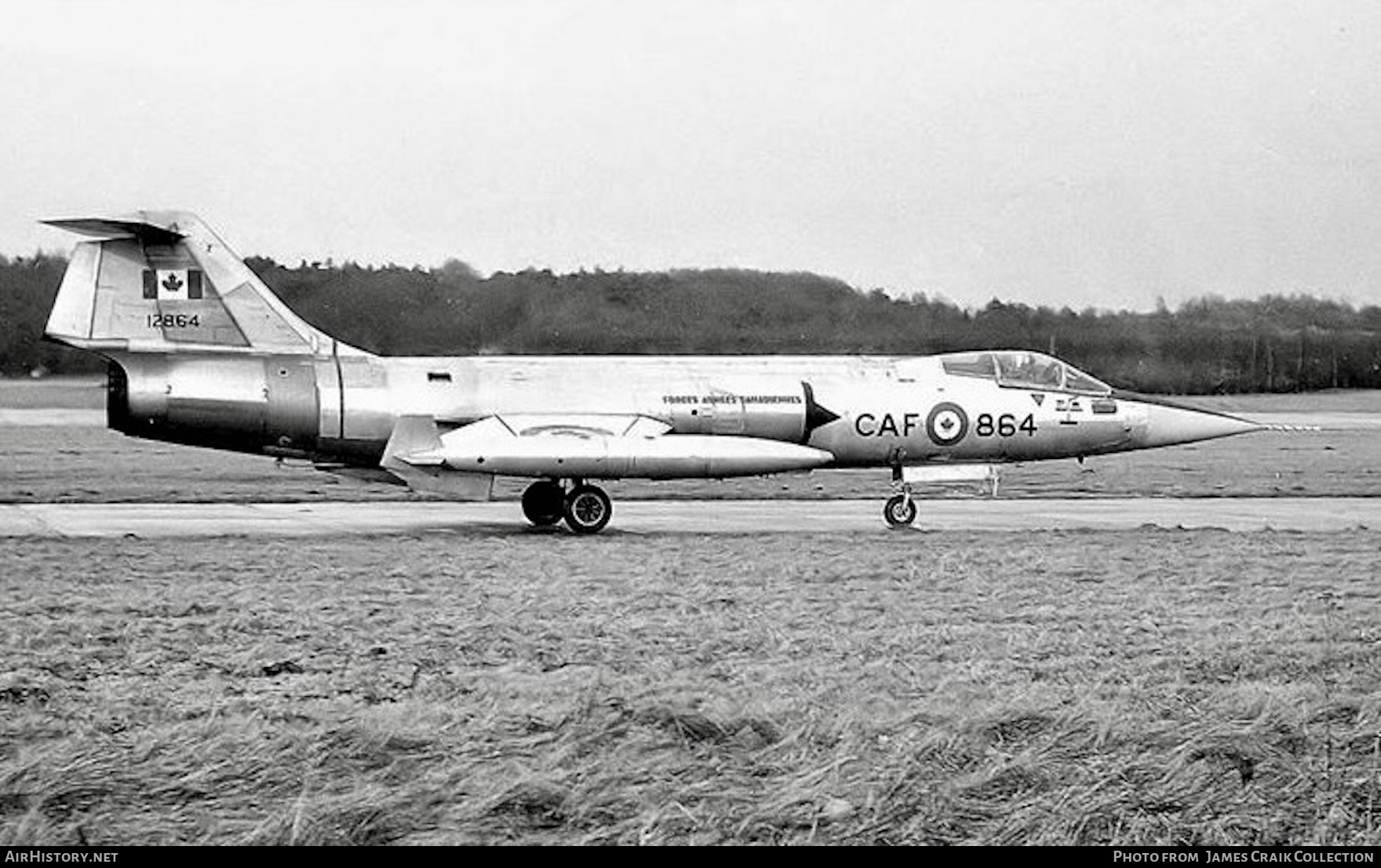 Aircraft Photo of 12864 | Canadair CF-104 Starfighter | Canada - Air Force | AirHistory.net #762335
