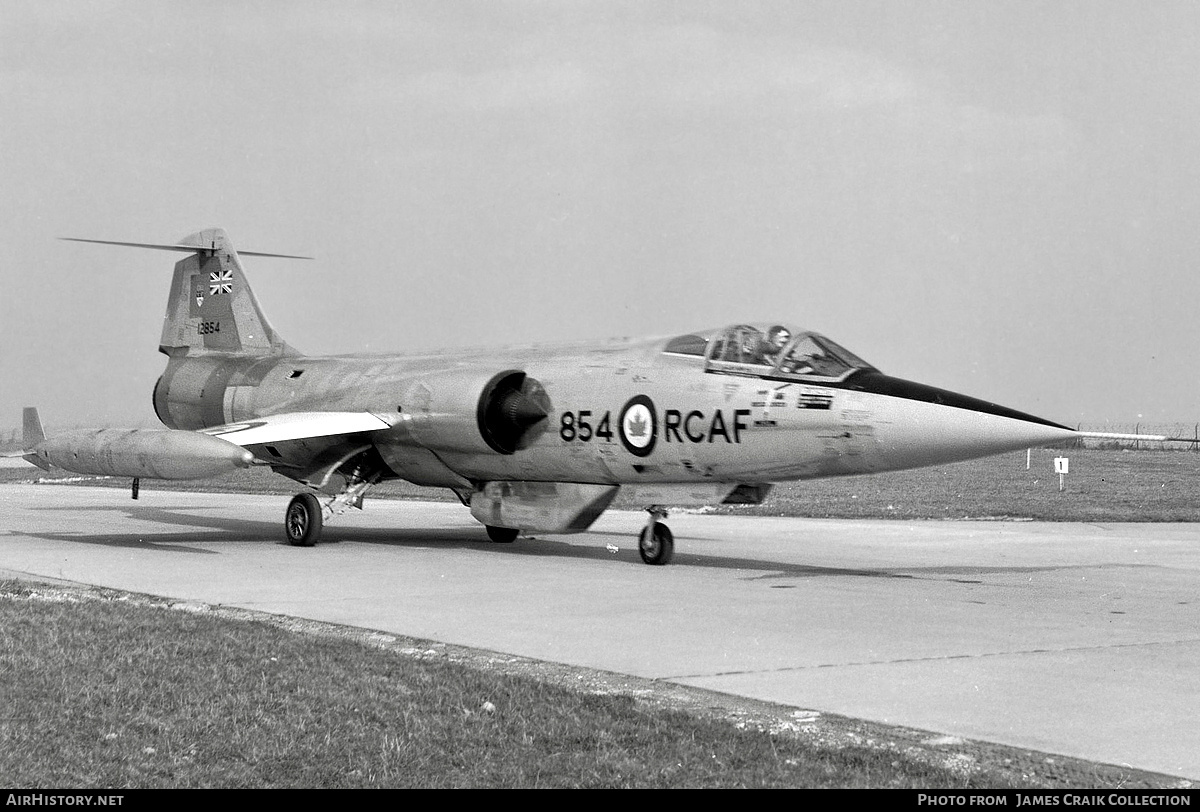 Aircraft Photo of 12854 | Canadair CF-104 Starfighter | Canada - Air Force | AirHistory.net #762340