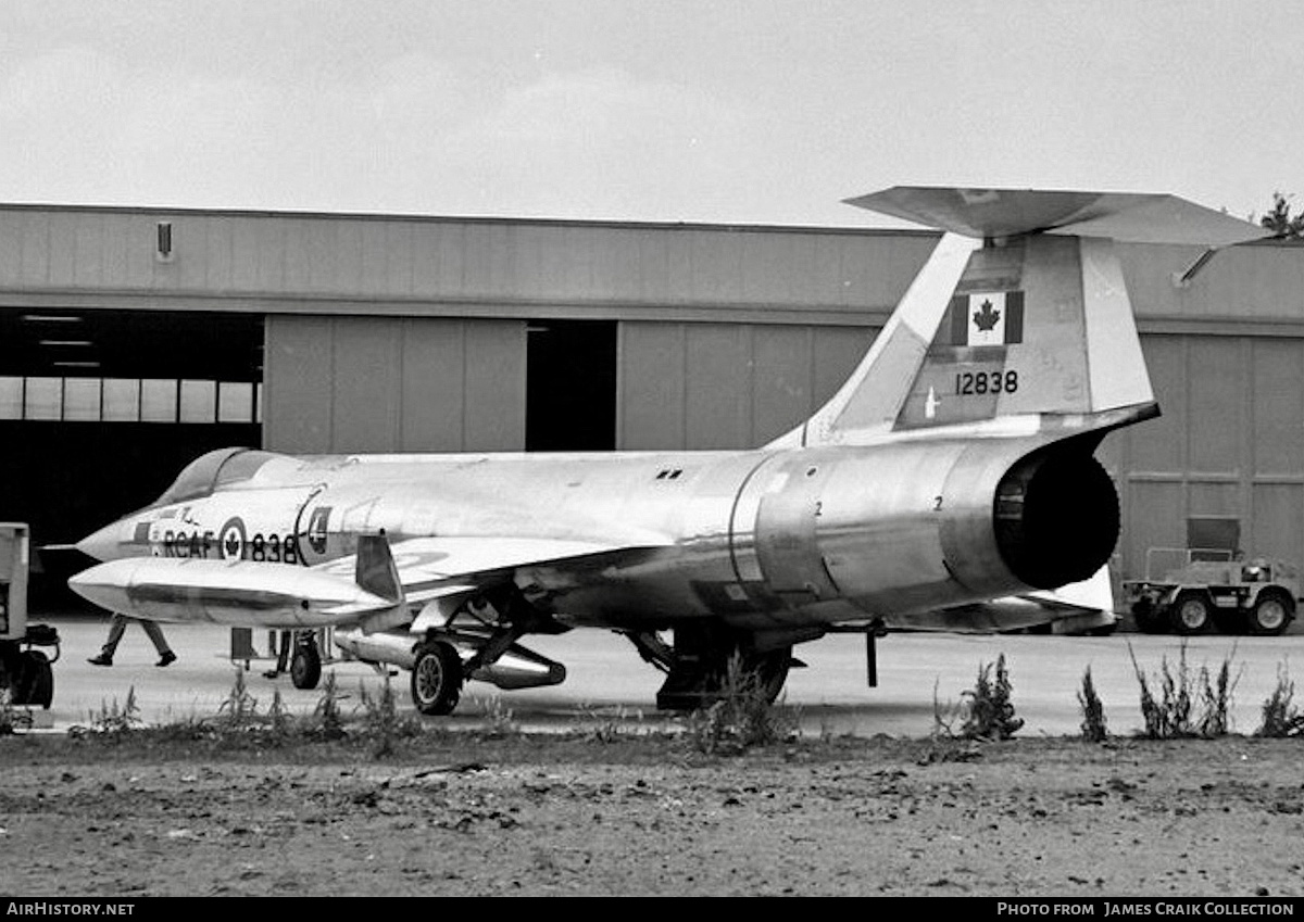 Aircraft Photo of 12838 | Canadair CF-104 Starfighter | Canada - Air Force | AirHistory.net #762341