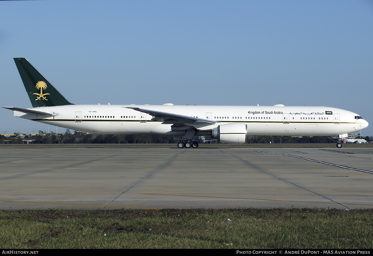 Aircraft Photo of HZ-HM5 | Boeing 777-3FG/ER | Kingdom of Saudi Arabia | AirHistory.net #762347