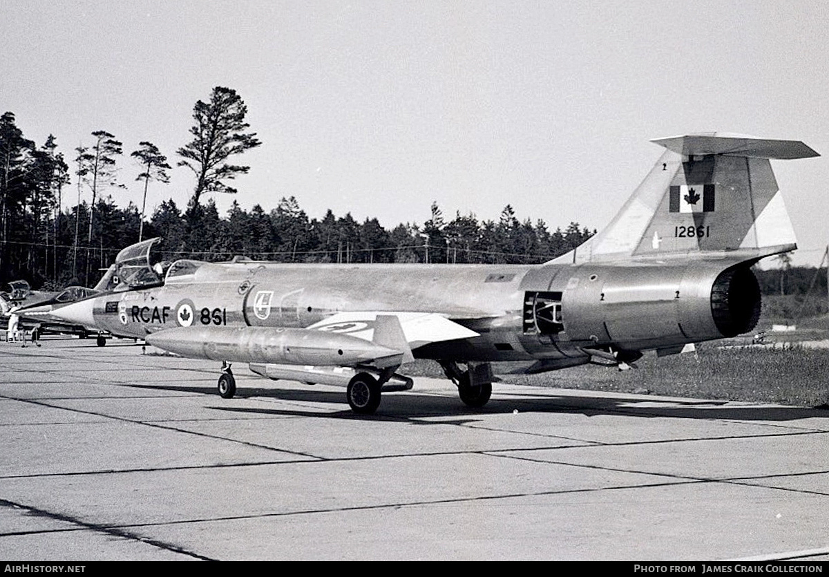 Aircraft Photo of 12861 | Canadair CF-104 Starfighter | Canada - Air Force | AirHistory.net #762370