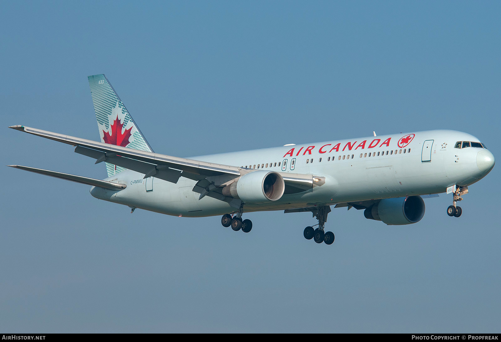 Aircraft Photo of C-FMWU | Boeing 767-333/ER | Air Canada | AirHistory.net #762379