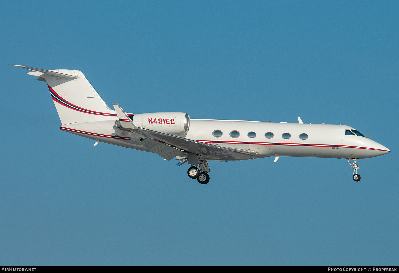 Aircraft Photo of N491EC | Gulfstream Aerospace G-IV Gulfstream IV-SP | AirHistory.net #762383
