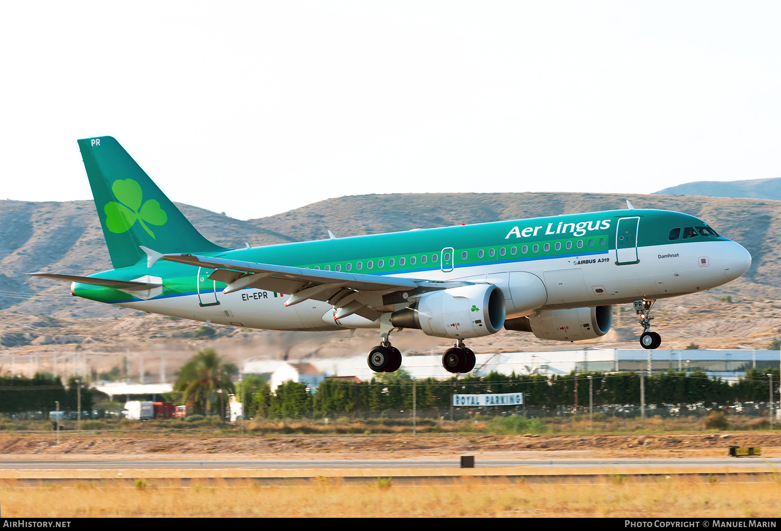 Aircraft Photo of EI-EPR | Airbus A319-111 | Aer Lingus | AirHistory.net #762395
