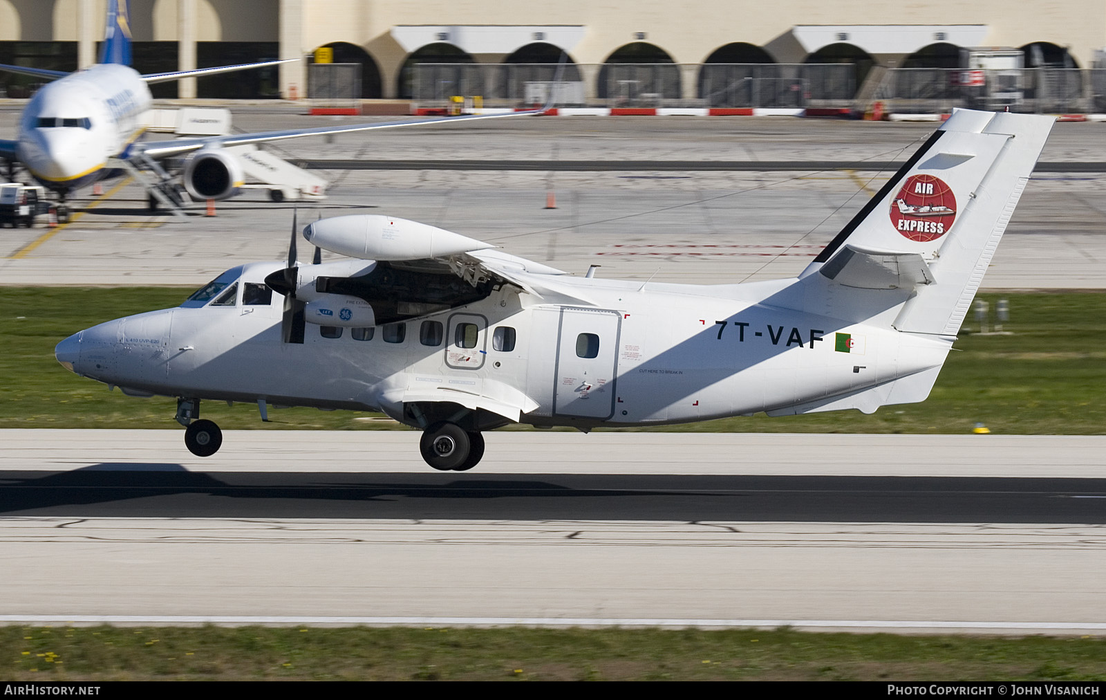Aircraft Photo of 7T-VAF | Let L-410UVP-E20 Turbolet | Air Express Algeria | AirHistory.net #762413
