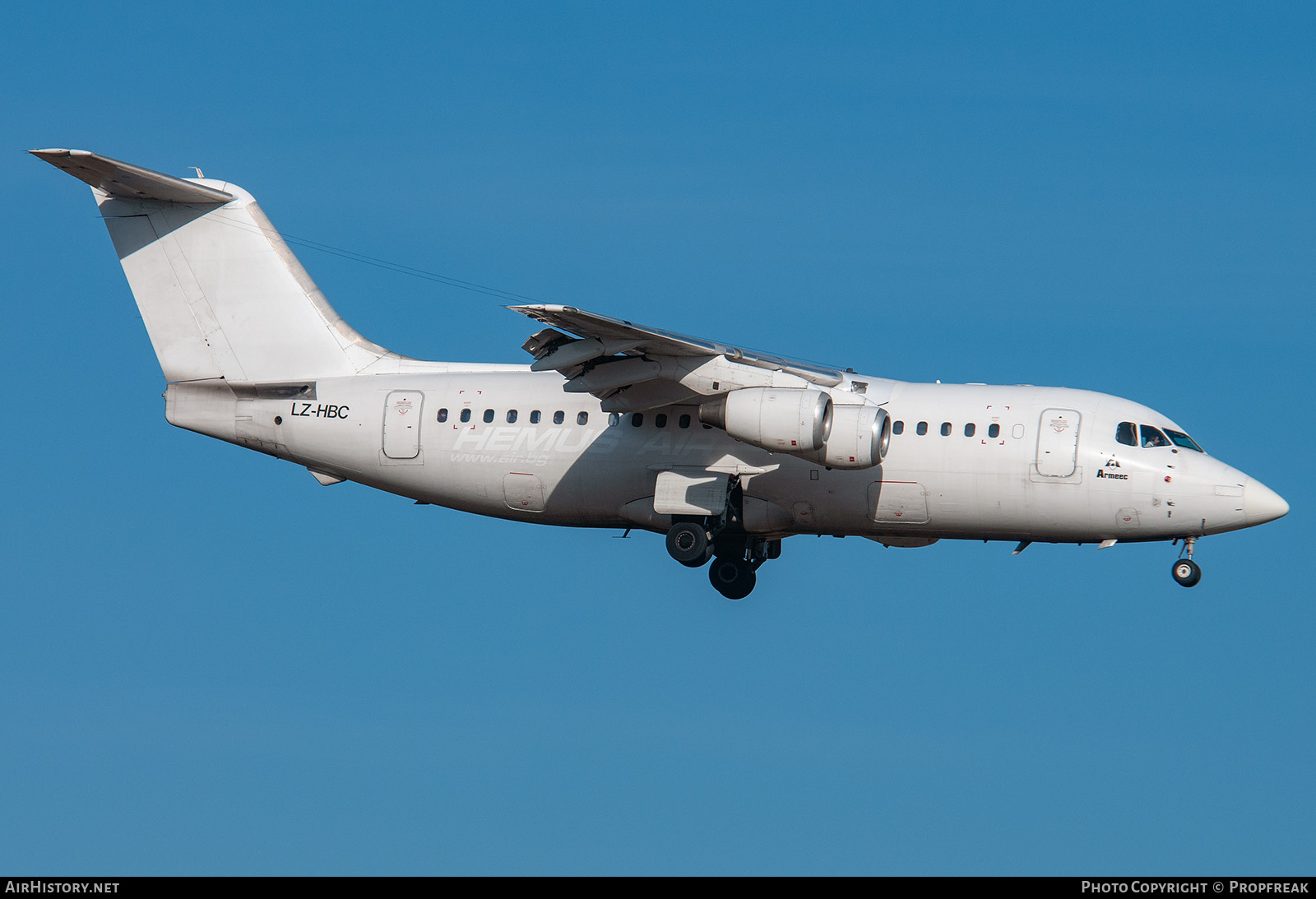 Aircraft Photo of LZ-HBC | British Aerospace BAe-146-200 | AirHistory.net #762418