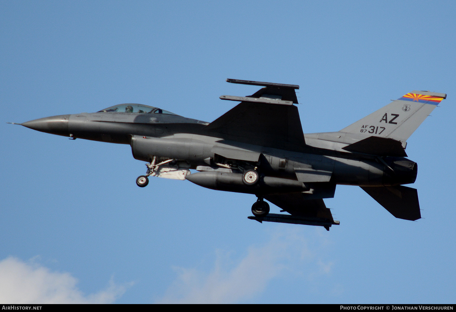 Aircraft Photo of 87-0317 / AF87-317 | General Dynamics F-16C Fighting Falcon | USA - Air Force | AirHistory.net #762421