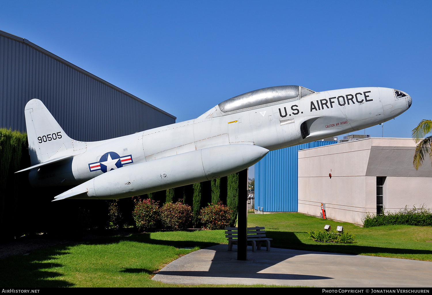 Aircraft Photo of 52-9239 / 90505 | Lockheed T-33A | USA - Air Force | AirHistory.net #762433
