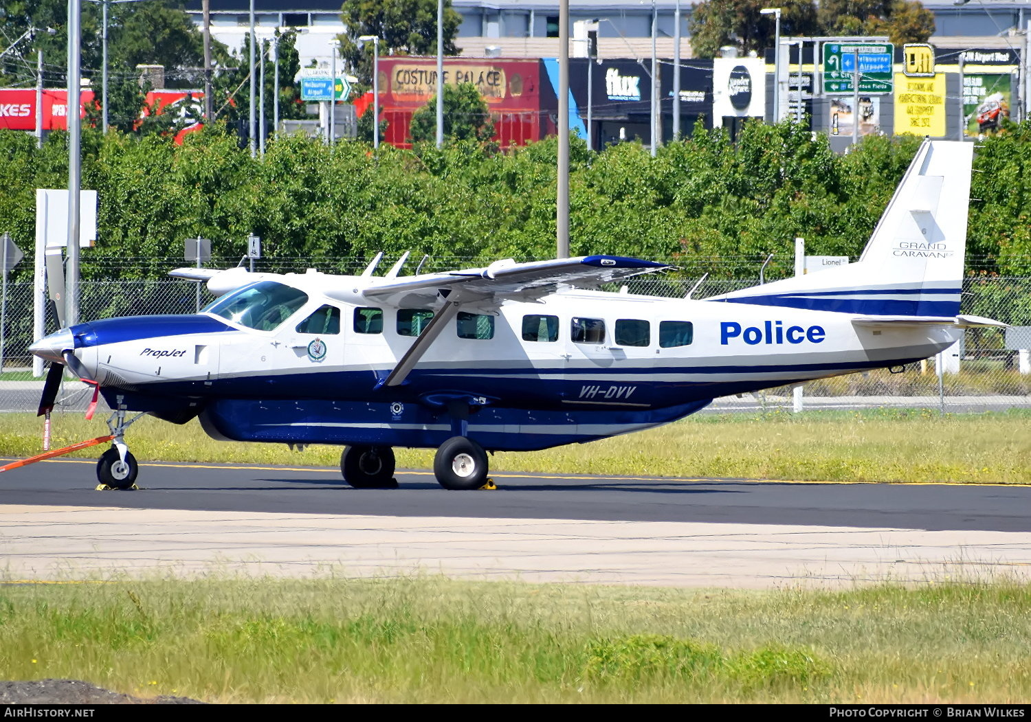 Aircraft Photo of VH-DVV | Cessna 208B Grand Caravan | NSW Police | AirHistory.net #762434