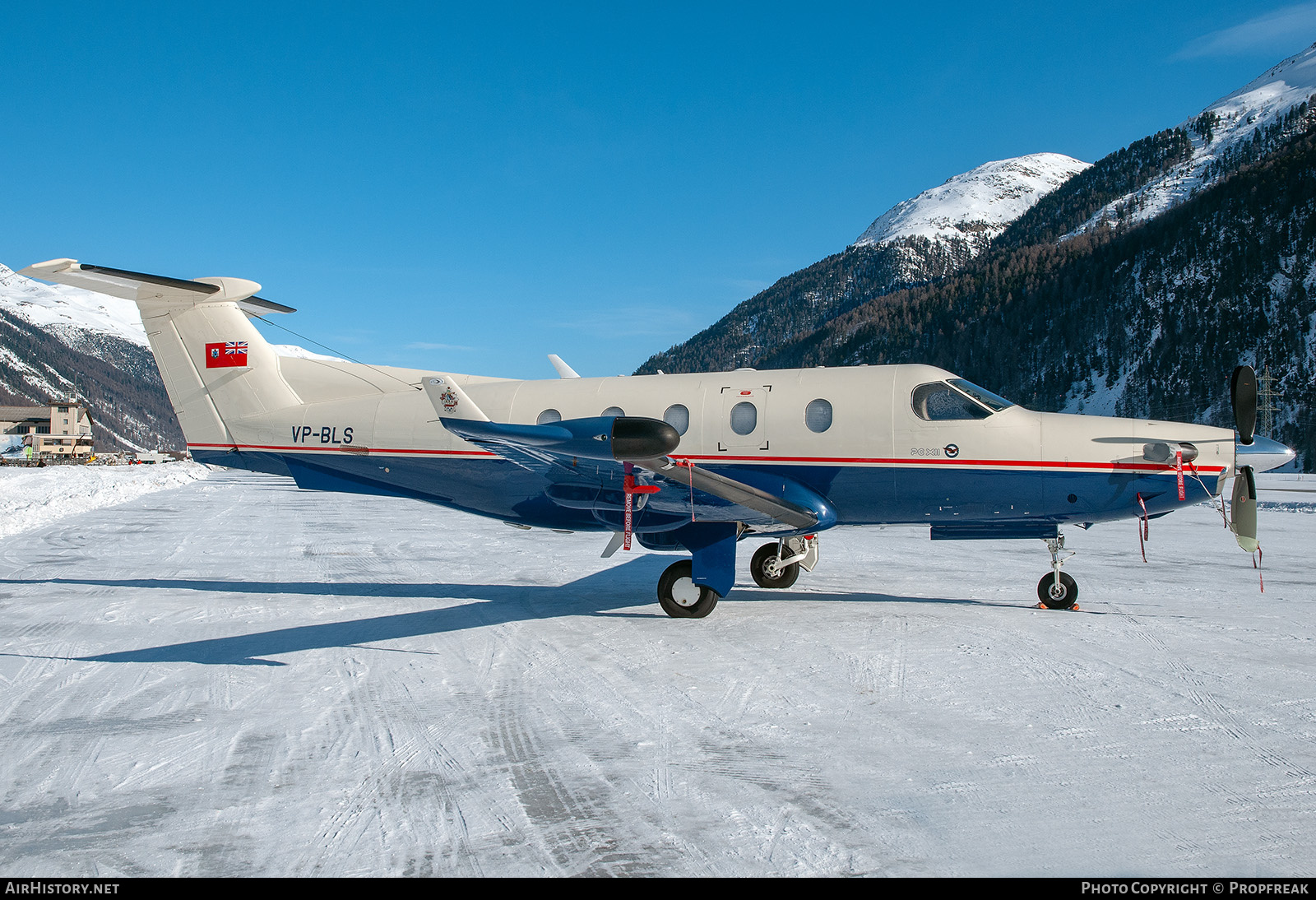 Aircraft Photo of VP-BLS | Pilatus PC-12/45 | AirHistory.net #762436