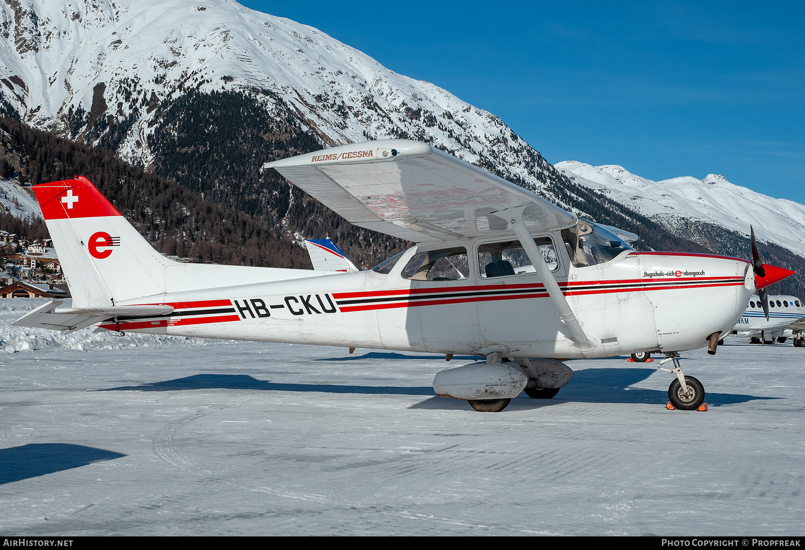 Aircraft Photo of HB-CKU | Reims F172P Skyhawk II | Flugschule Eichenberger | AirHistory.net #762452
