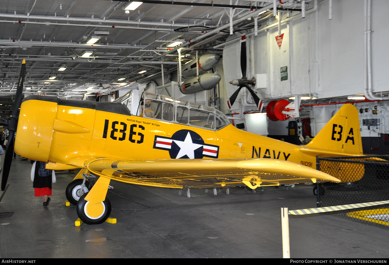 Aircraft Photo of 91091 | North American SNJ-5 Texan | USA - Navy | AirHistory.net #762471
