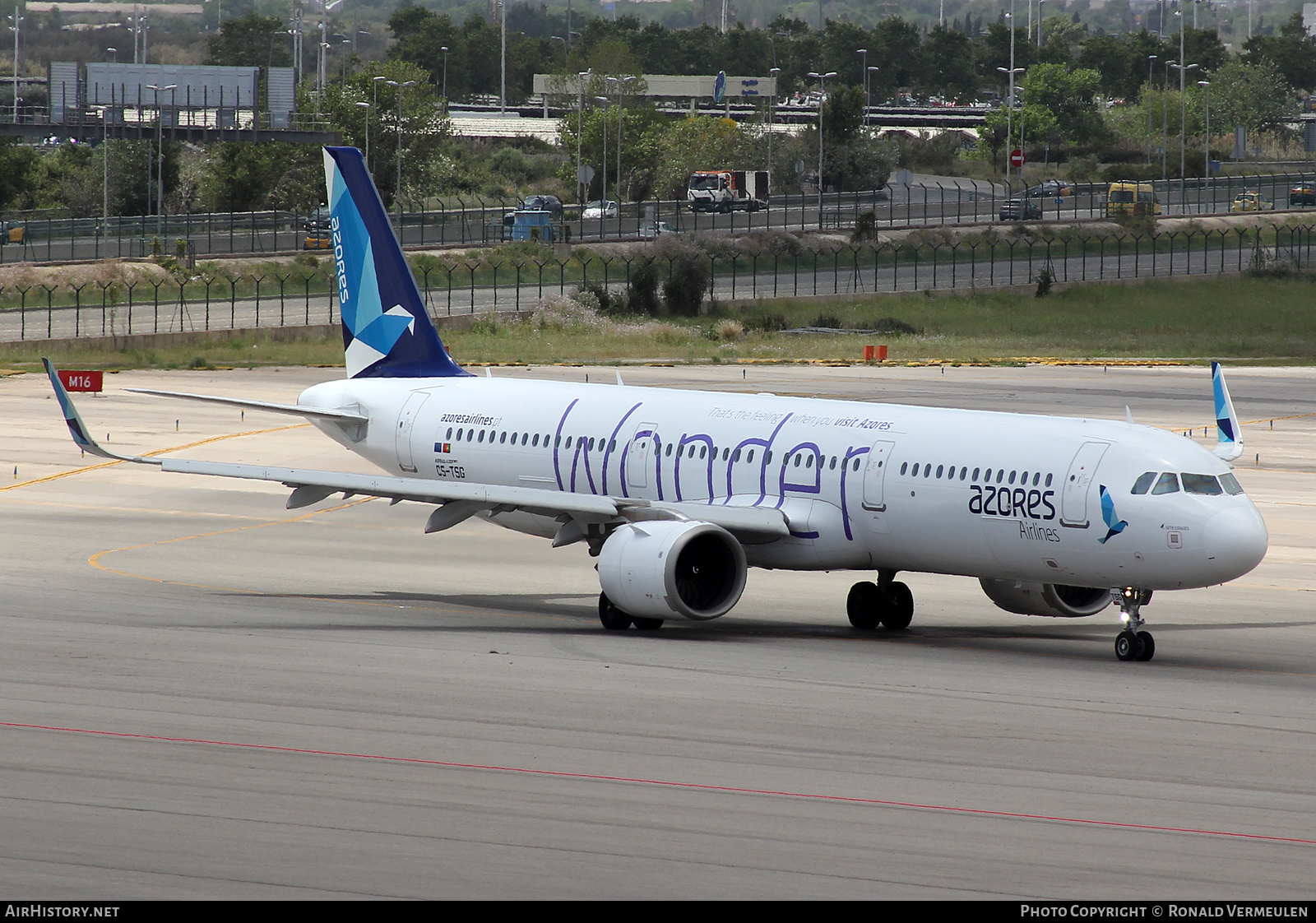 Aircraft Photo of CS-TSG | Airbus A321-253N | Azores Airlines | AirHistory.net #762478
