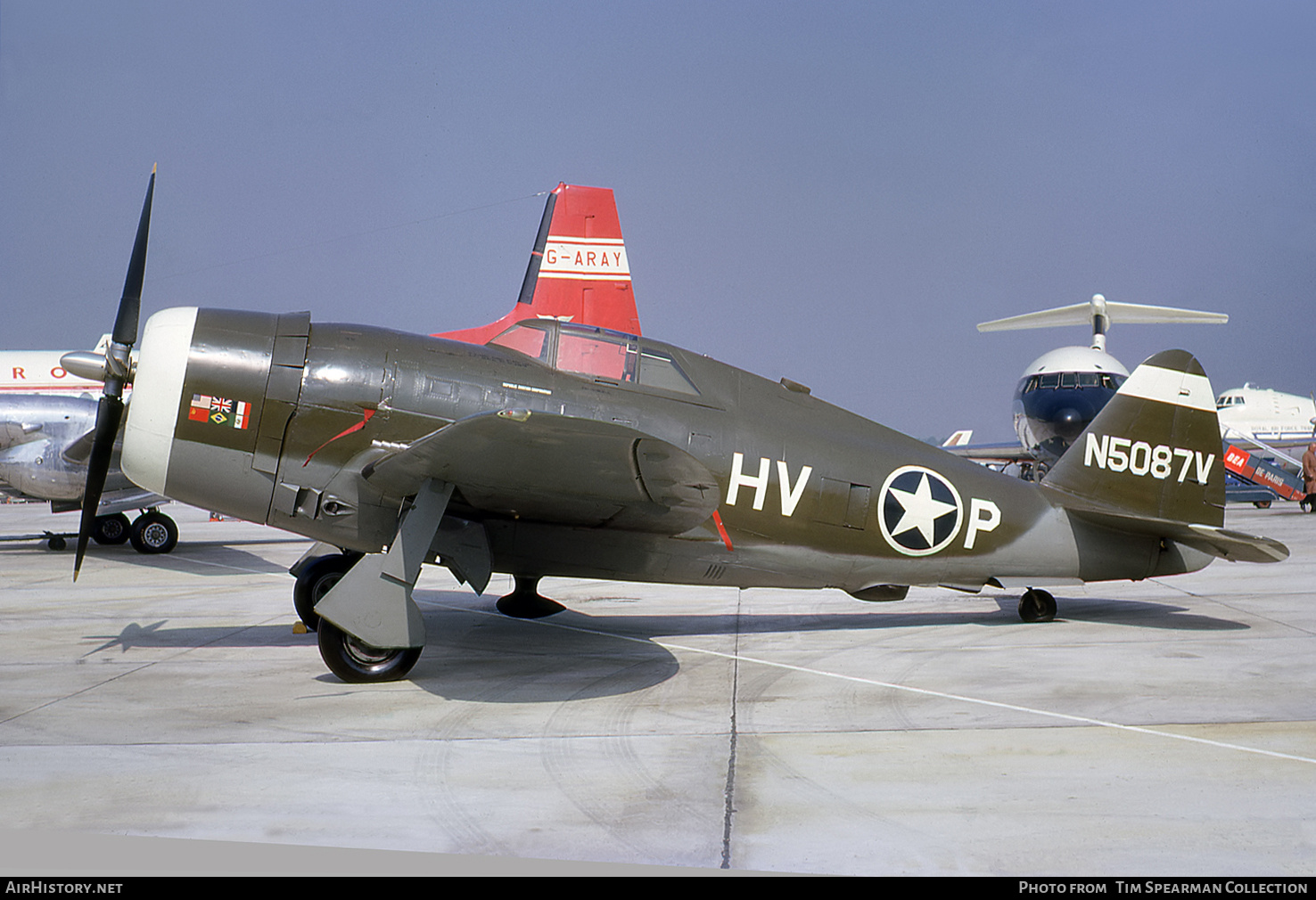 Aircraft Photo of N5087V | Republic P-47D Thunderbolt | USA - Air Force | AirHistory.net #762483