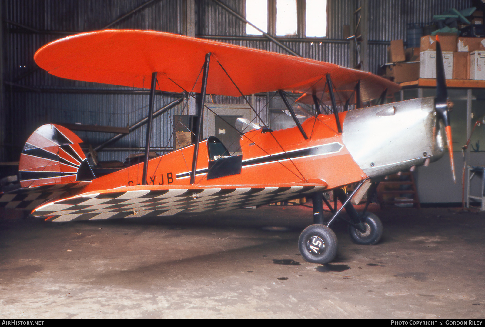 Aircraft Photo of G-AYJB | Stampe-Vertongen SV-4C | AirHistory.net #762491
