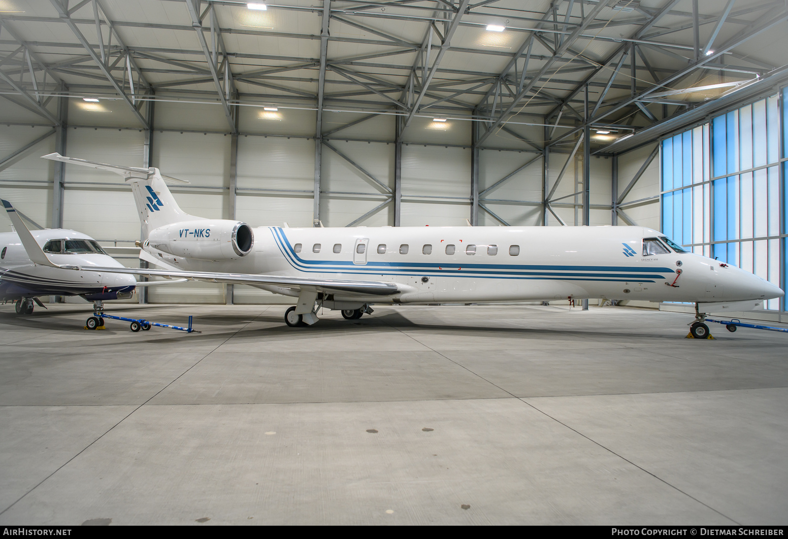 Aircraft Photo of VT-NKS | Embraer Legacy 650 (EMB-135BJ) | AirHistory.net #762504