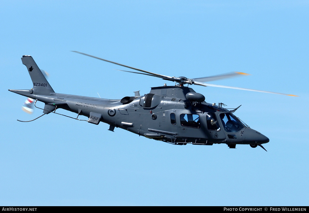 Aircraft Photo of NZ3401 | Agusta A-109A | New Zealand - Air Force | AirHistory.net #762512