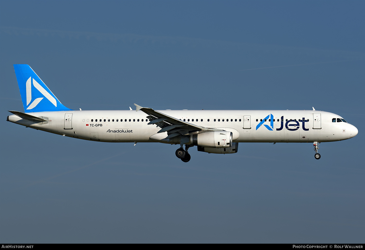 Aircraft Photo of TC-GPB | Airbus A321-232 | AJet - AnadoluJet | AirHistory.net #762515