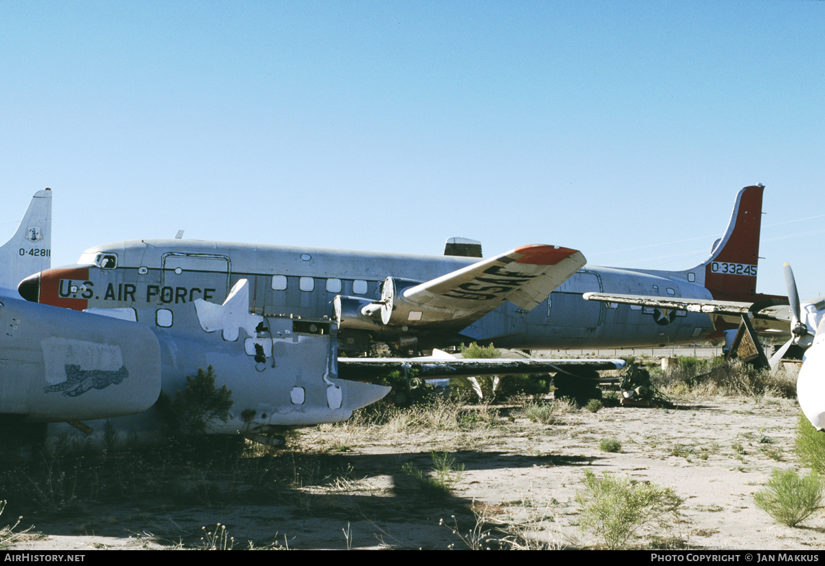 Aircraft Photo of 53-3245 / 0-33245 | Douglas EC-118A Liftmaster | USA - Air Force | AirHistory.net #762521