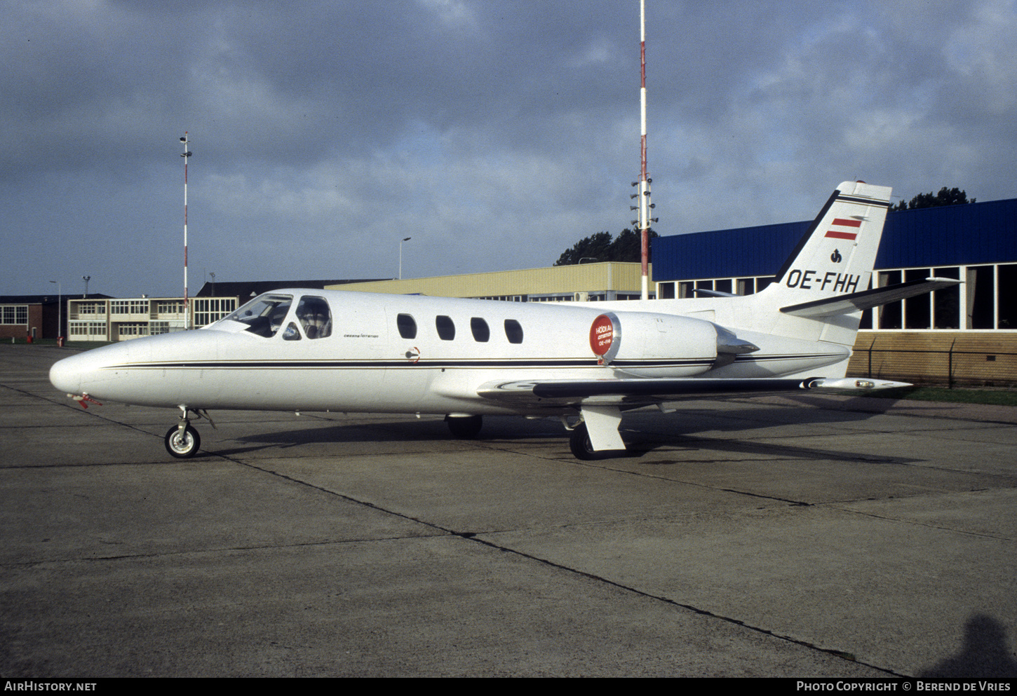 Aircraft Photo of OE-FHH | Cessna 501 Citation I/SP | Hödlmayr International | AirHistory.net #762544